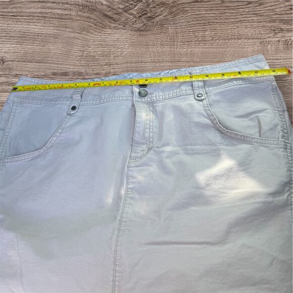 Columbia Women’s Khaki Midi Skirt Y2K Sz 16 - Picture 4 of 8